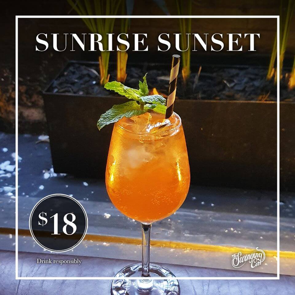 Sunrise Sunset Cocktail Special